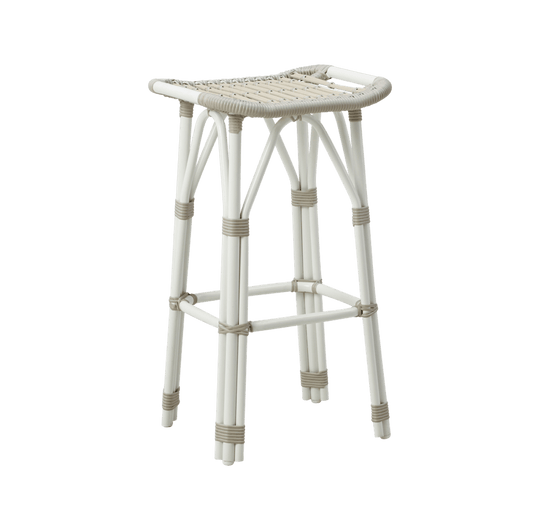 Salsa Bar Stool Exterior - Sika Design - Outdoor Furniture - Dove White - HORNE