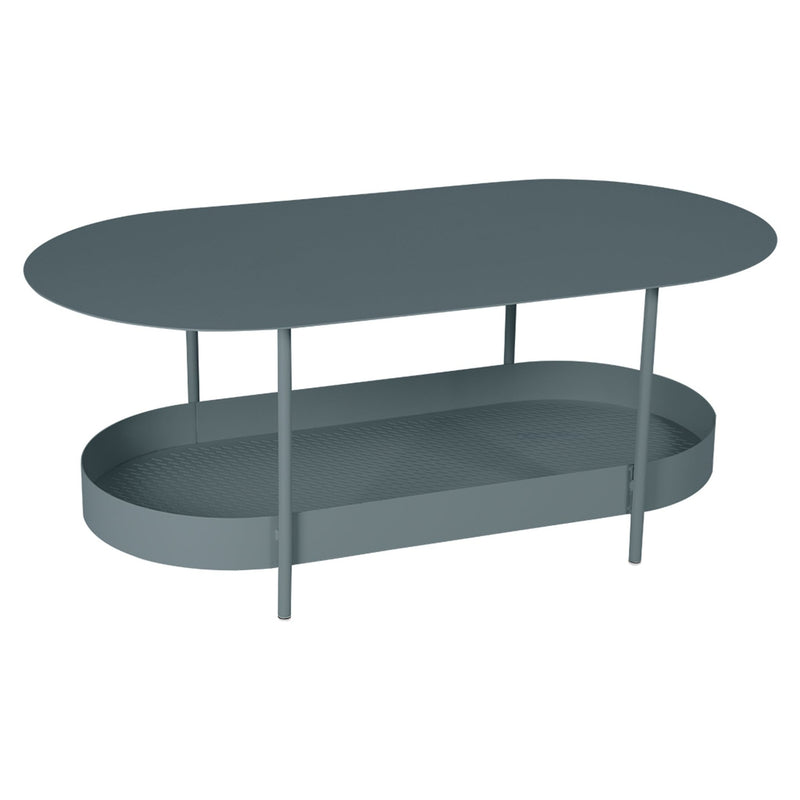 Salsa Low Table - Fermob - Outdoor Furniture - Acapulco Blue - HORNE