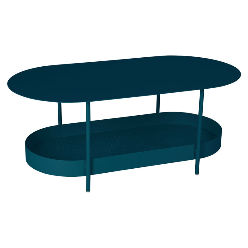 Salsa Low Table - Fermob - Outdoor Furniture - Acapulco Blue - HORNE
