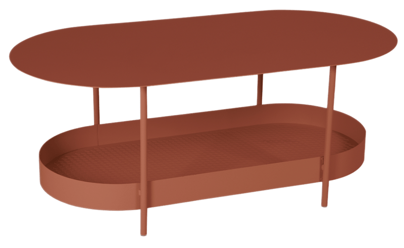 Salsa Low Table - Fermob - Outdoor Furniture - Acapulco Blue - HORNE