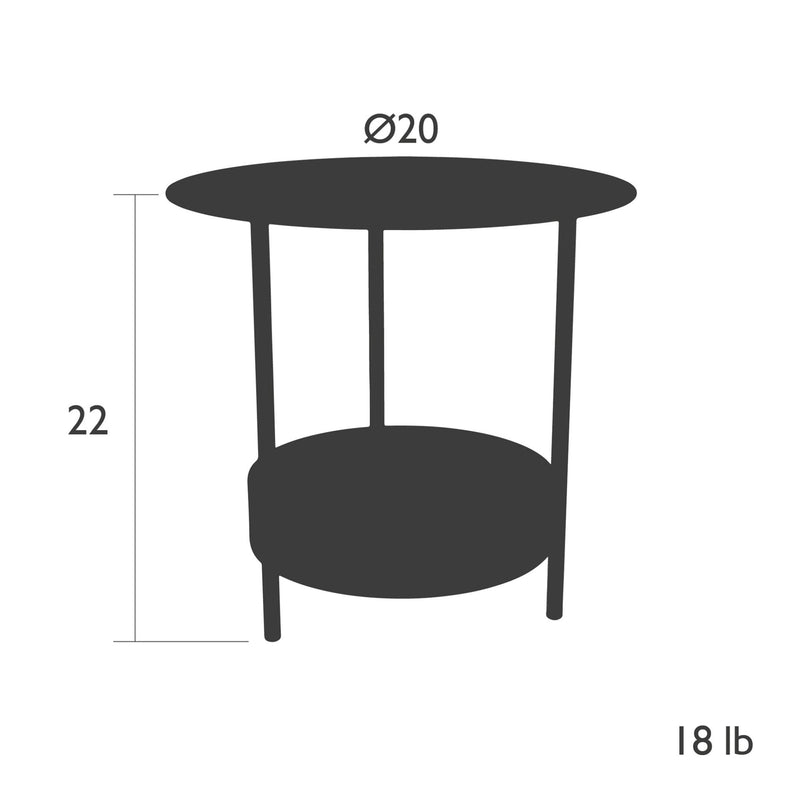Salsa Side Table - HORNE