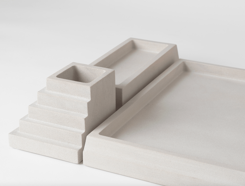 Sandstone Desk Organizer - Kristina Dam - Storage + Organization - Medium - HORNE