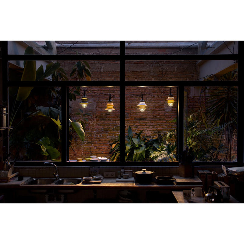 Santorini Outdoor Garland Pendant - Marset - Outdoor Lights - White - 3 - Fixture Garland - HORNE