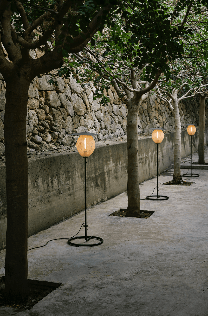 Satellite Outdoor Floor Lamp - Gubi - Outdoor Lights - Cream White - HORNE