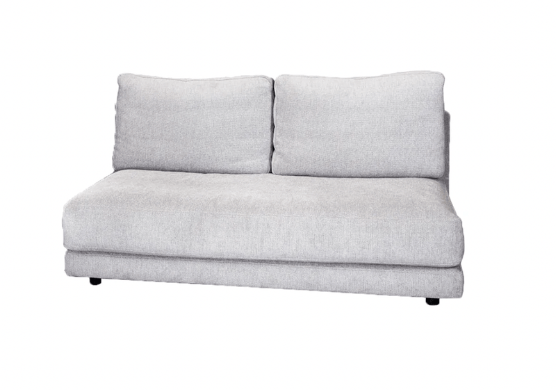 Scale 2 - Seater Sofa Module - Cane Line - Sofas - Light Grey Ambience - HORNE