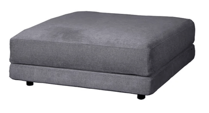 Scale Pouf - Cane Line - Stools + Benches + Ottomans - Ambience Dark Grey - HORNE
