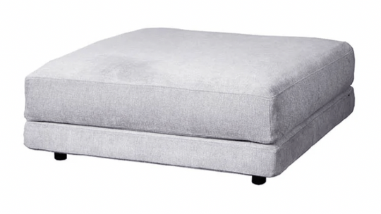 Scale Pouf - Cane Line - Stools + Benches + Ottomans - Ambience Light Grey - HORNE