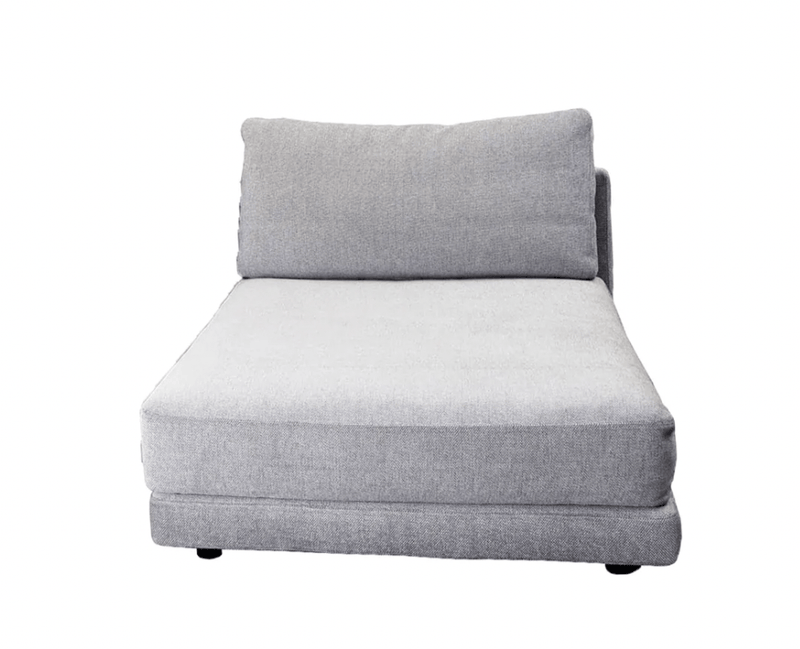 Scale Single Daybed Module - Cane Line - Sofas - Light Grey Ambience - HORNE