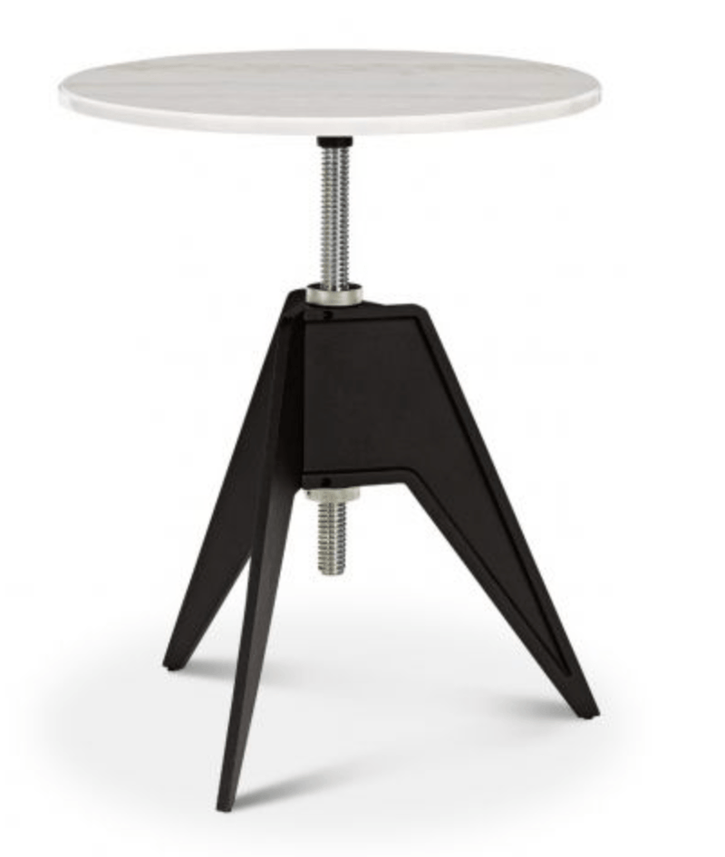 Screw Cafe Table - Tom Dixon - Tables + Desks - White Marble - HORNE
