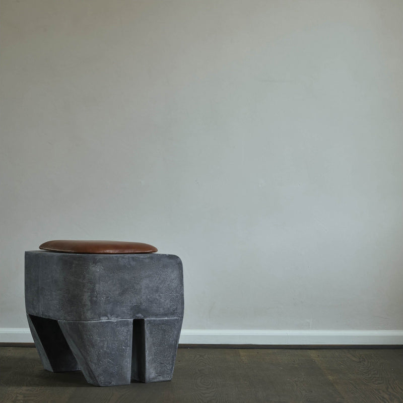 Sculpt Stool - 101Copenhagen - Stools + Benches + Ottomans - Stool & Cushion - HORNE