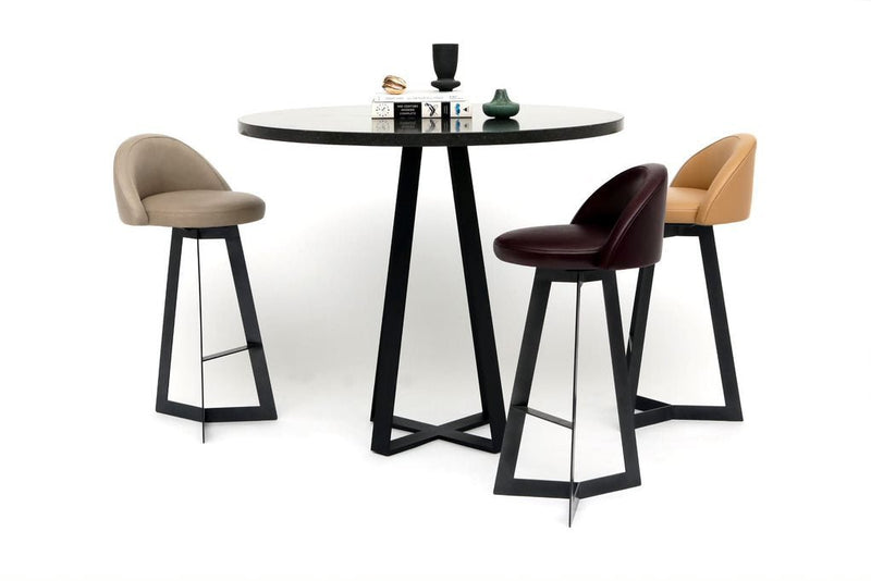 Sea Smoke Bar Table - Artless - Tables + Desks - Belgium Black - 36