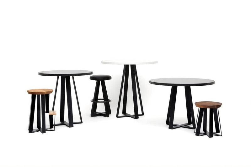 Sea Smoke Bar Table - Artless - Tables + Desks - Belgium Black - 36