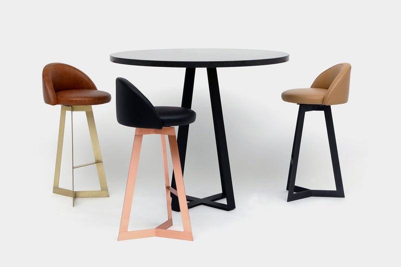 Sea Smoke Bar Table - Artless - Tables + Desks - Belgium Black - 36