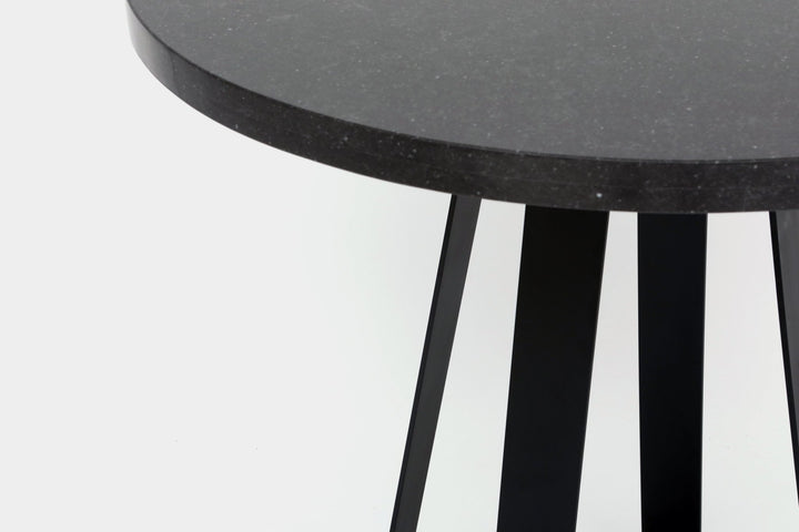 Sea Smoke Table - Artless - Tables + Desks - Belgium Black - 36" dia - HORNE