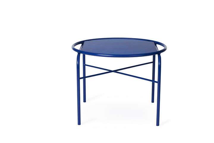 Secant Coffee Table - Circle - Warm Nordic - Tables - Glass Blue - HORNE