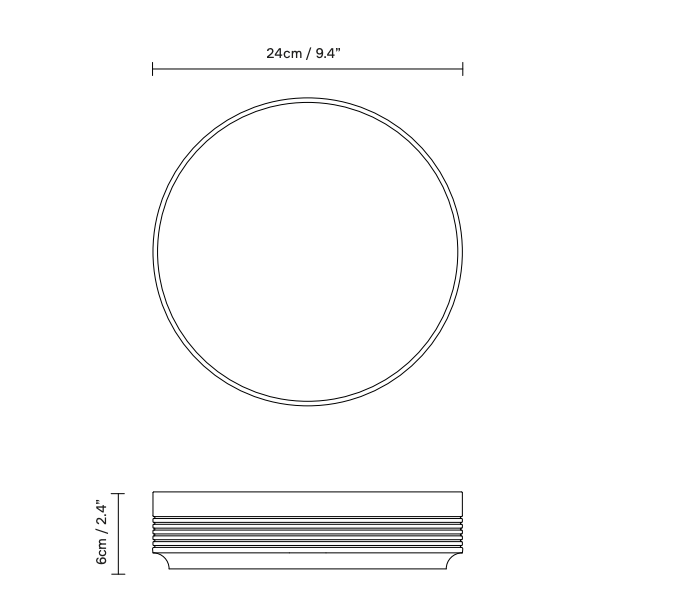 Section Wooden Bowl - Form + Refine - Serveware - HORNE