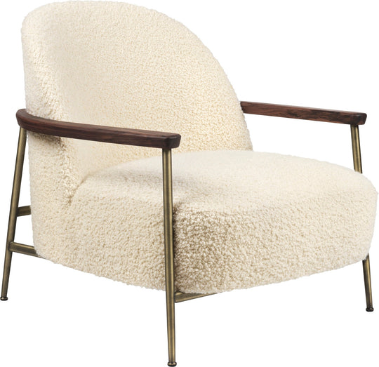Sejour Lounge Chair w/ Armrests - Gubi - Chairs - Oiled American Walnut - Black Matte - Gabriel Tempt - 60152 - HORNE