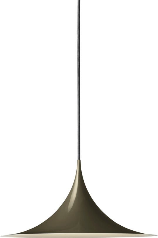 Semi Pendant - Dark Cocoa - Gubi - Pendants - 11.8