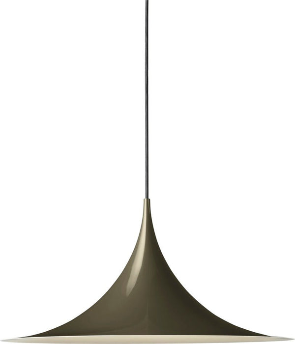 Semi Pendant - Dark Cocoa - Gubi - Pendants - 18.5" - HORNE
