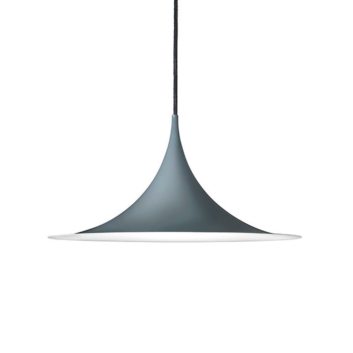 Semi Pendant SM2Glossy Anthracite Gray - Gubi