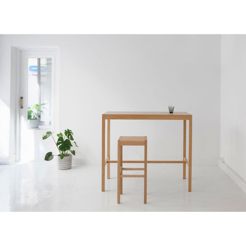 Wood high table, perfect for a bar, cafe, pub, or your home