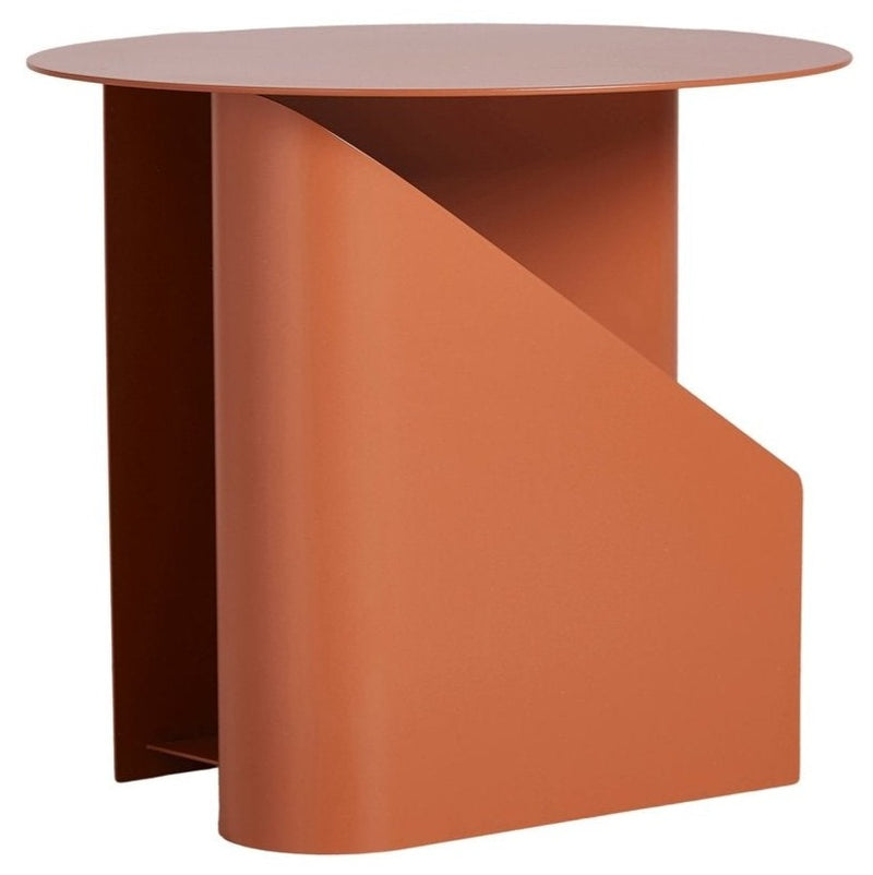 Sentrum Side Table - Woud - Outdoor Furniture - Warm Grey - HORNE