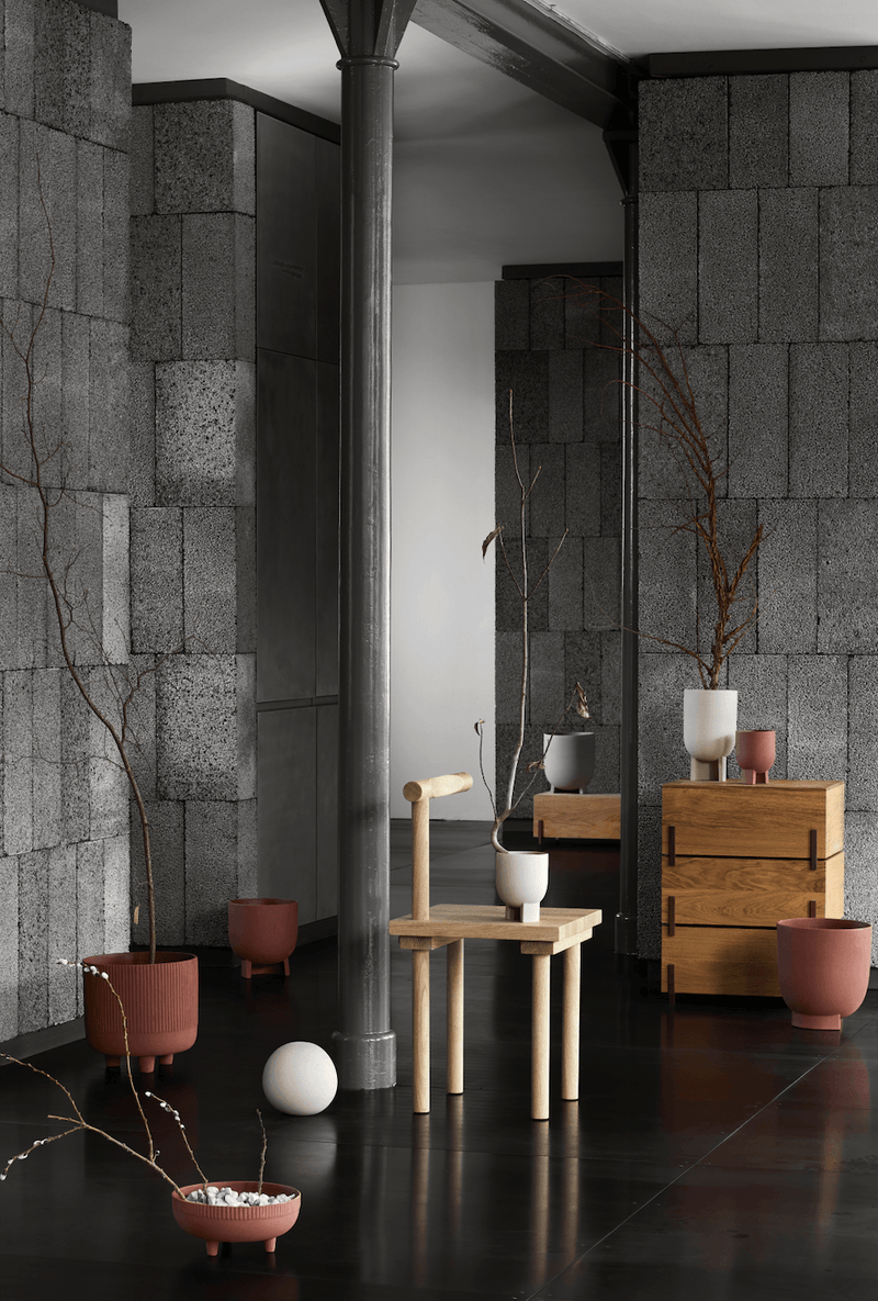 Serene Flowerpot - Kristina Dam - Outdoor Accessories - Small - Sand - HORNE