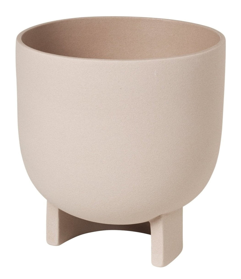 Serene Flowerpot - Kristina Dam - Outdoor Accessories - Small - Sand - HORNE