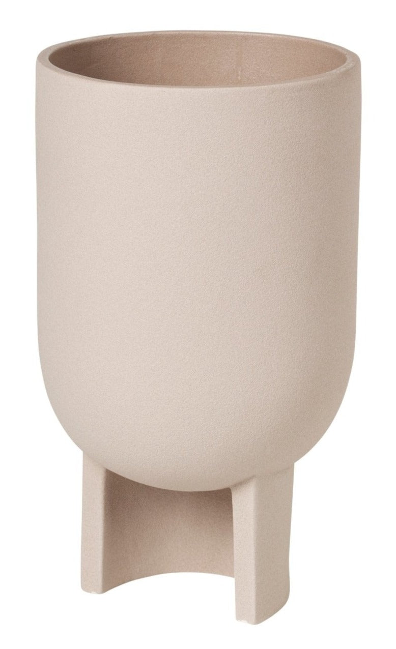 Serene Flowerpot - Kristina Dam - Outdoor Accessories - Small - Sand - HORNE