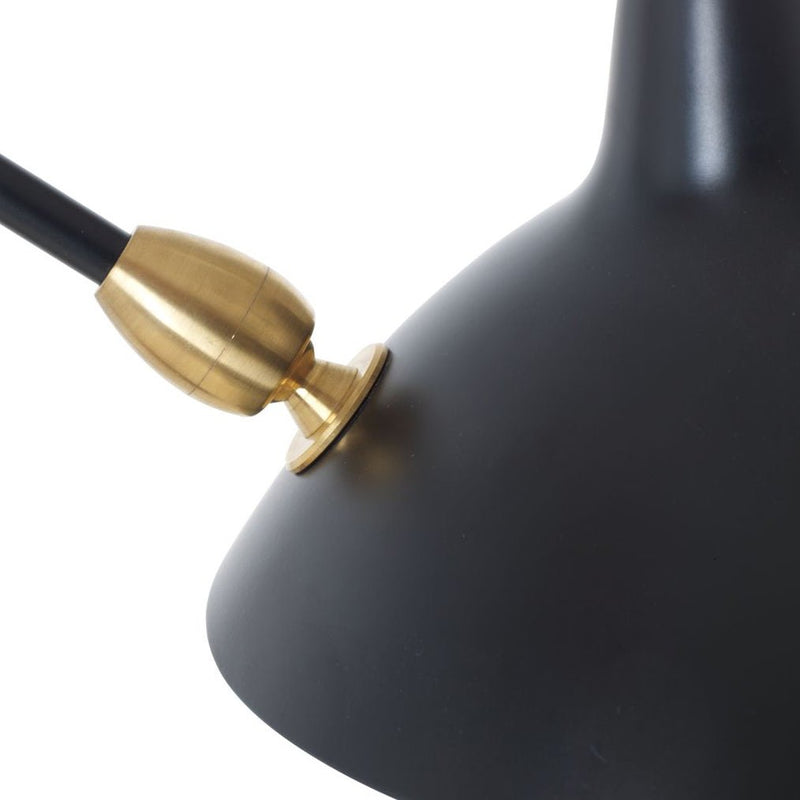 Serge Mouille 2-Arm Rotating Sconce