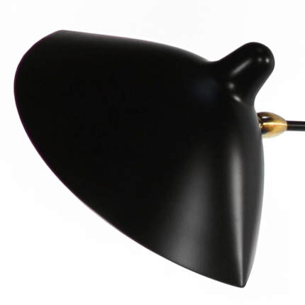 Serge Mouille 7 Still Arm Spider Ceiling Lamp