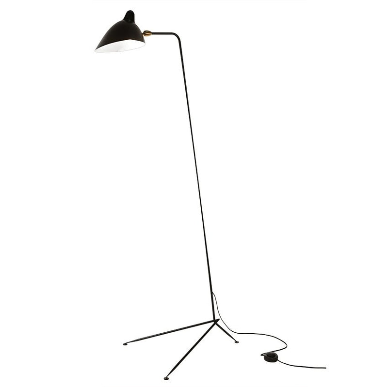 Serge Mouille One Arm Floor Lamp