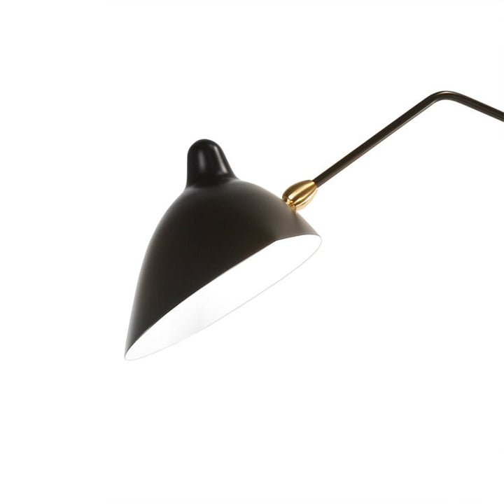 Serge Mouille Three-Arm Rotating Floor Lamp
