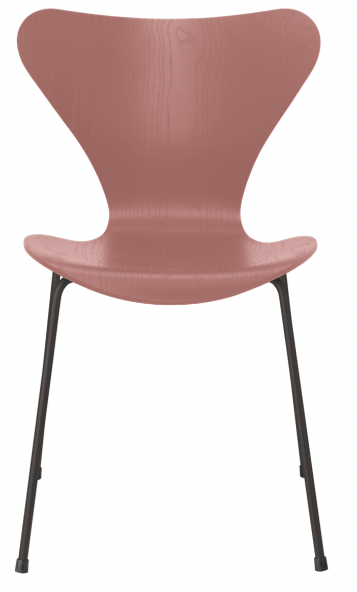 Series 7 - Colored Ash - Fritz Hansen - Chairs - Black - Black - HORNE