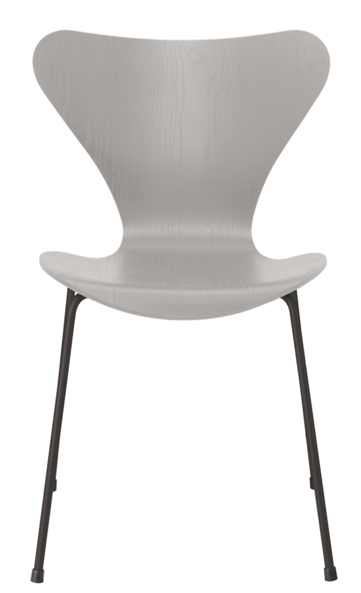 Series 7 - Colored Ash - Fritz Hansen - Chairs - Black - Black - HORNE