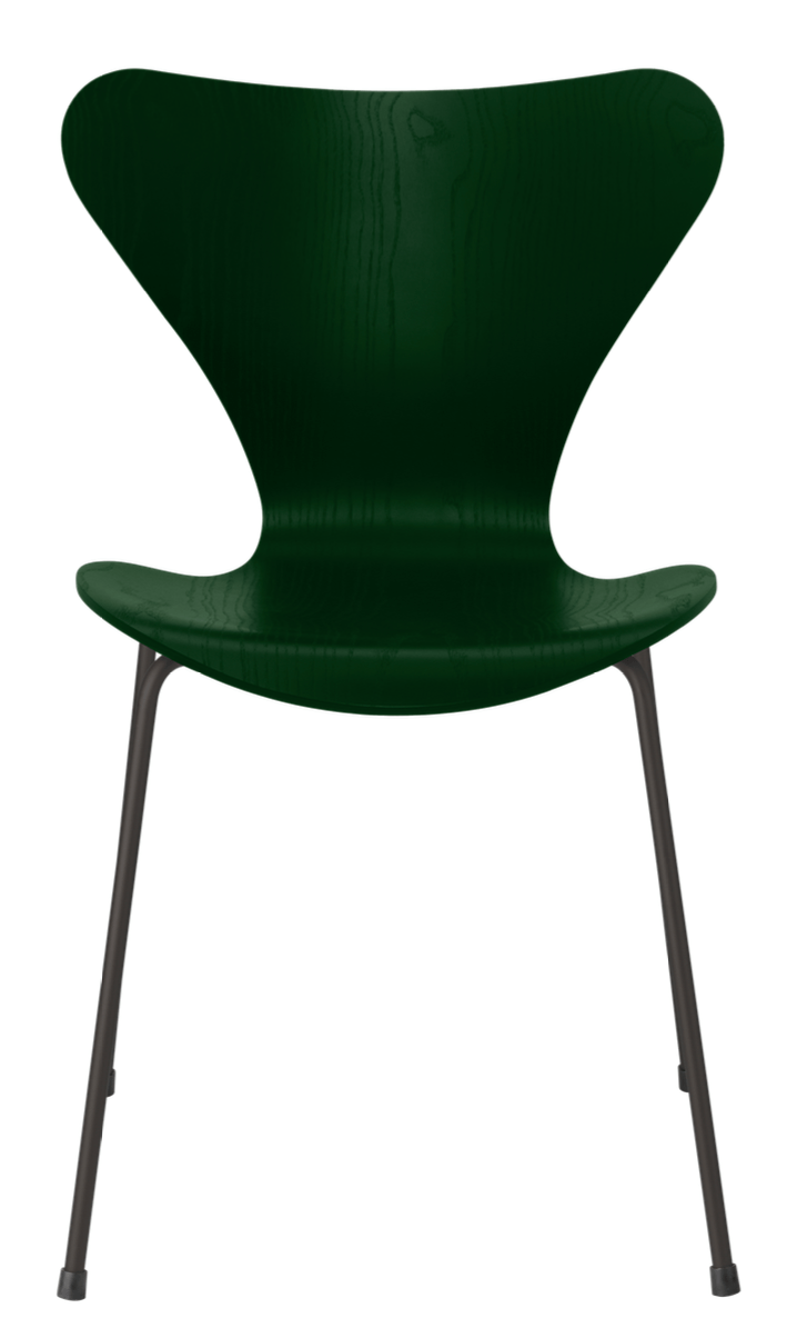 Series 7 - Colored Ash - Fritz Hansen - Chairs - Black - Black - HORNE