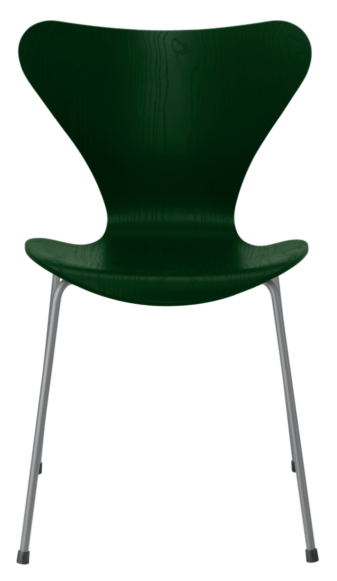Series 7 - Colored Ash - Fritz Hansen - Chairs - Black - Black - HORNE