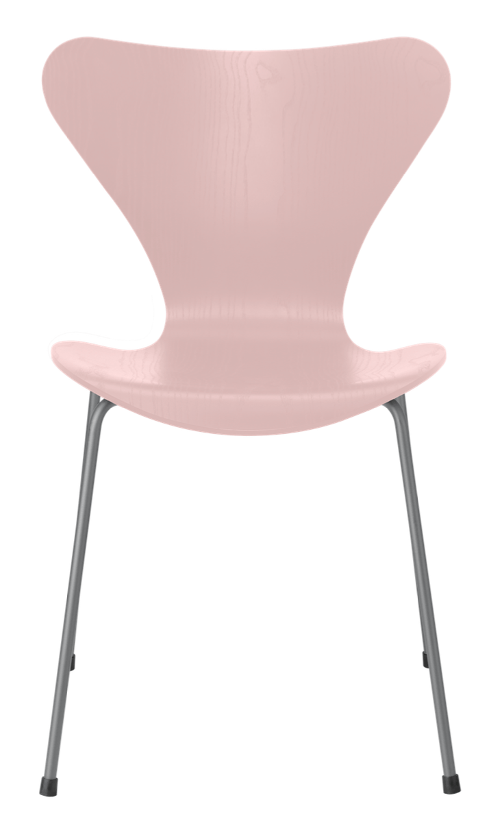 Series 7 - Colored Ash - Fritz Hansen - Chairs - Pale Rose - Silver Grey - HORNE