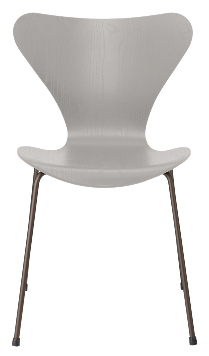 Series 7 - Colored Ash - Fritz Hansen - Chairs - Nine Grey - Brown Bronze - HORNE