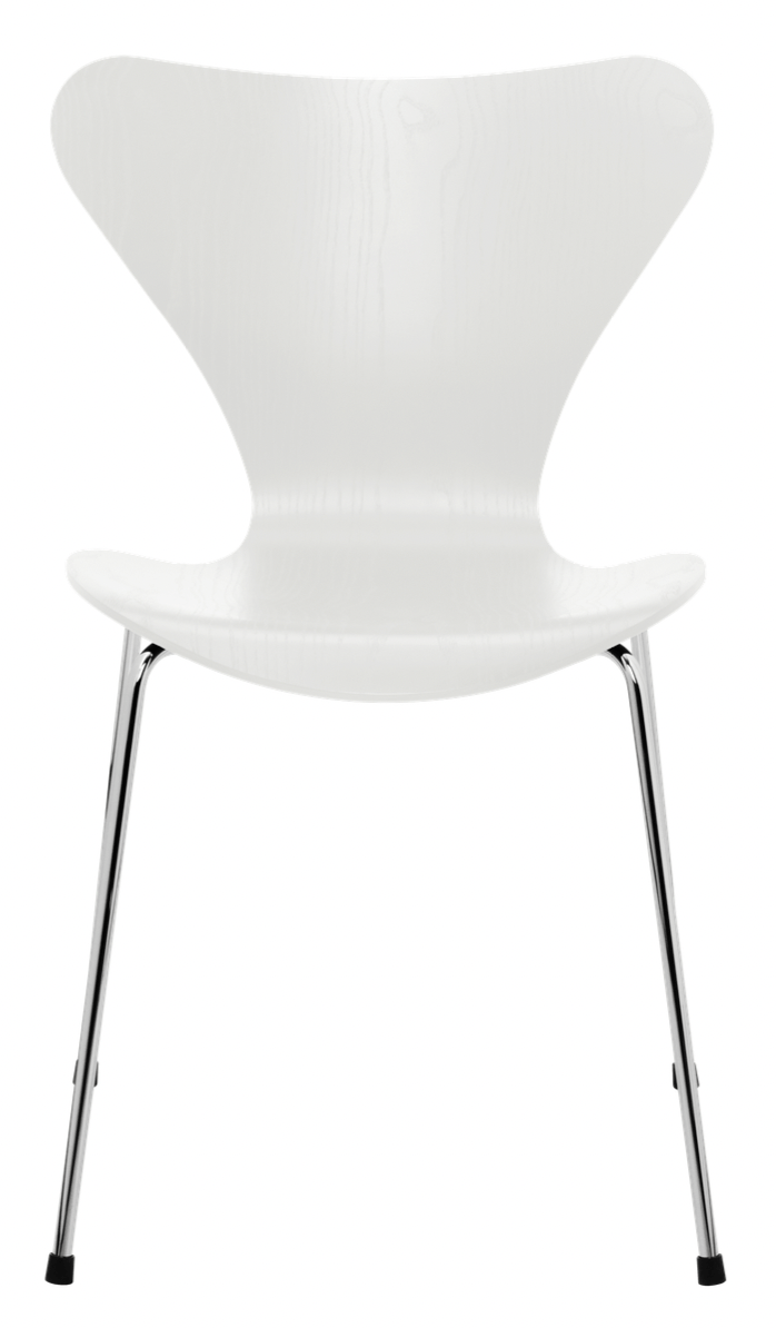 Series 7 - Colored Ash - Fritz Hansen - Chairs - Black - Black - HORNE