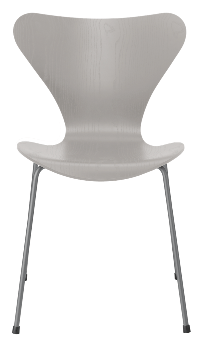 Series 7 - Colored Ash - Fritz Hansen - Chairs - Black - Black - HORNE