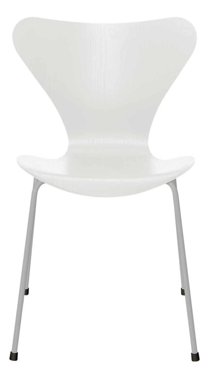 Series 7 - Colored Ash - Fritz Hansen - Chairs - Black - Black - HORNE