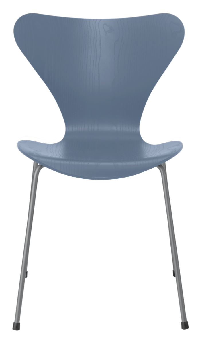 Series 7 - Colored Ash - Fritz Hansen - Chairs - Black - Black - HORNE