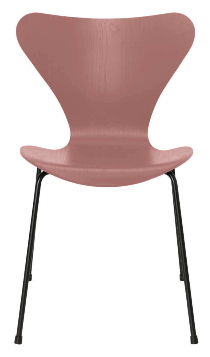 Series 7 - Colored Ash - Fritz Hansen - Chairs - Black - Black - HORNE