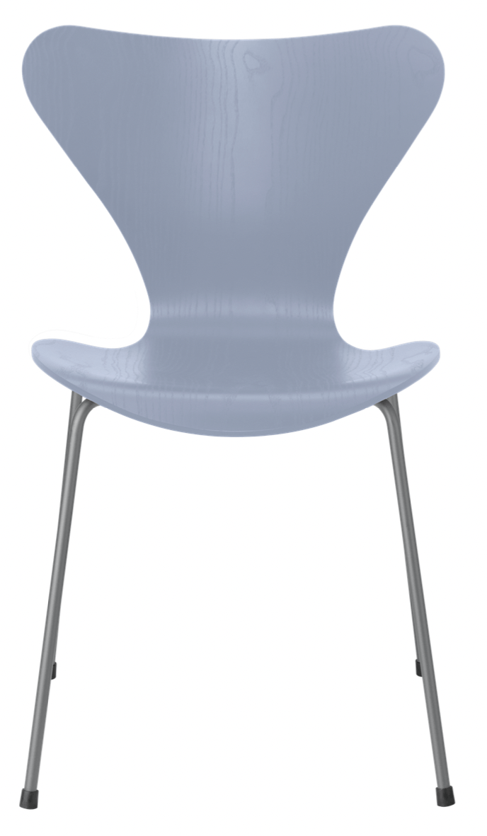 Series 7 - Colored Ash - Fritz Hansen - Chairs - Lavender Blue - Silver Grey - HORNE