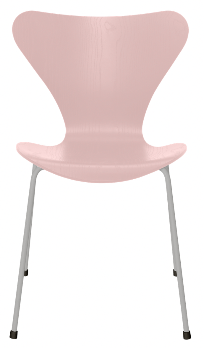 Series 7 - Colored Ash - Fritz Hansen - Chairs - Pale Rose - Nine Grey - HORNE