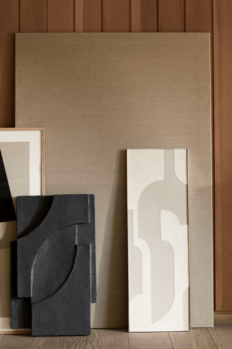 Serif Relief - Kristina Dam - Art + Objects - Natural - HORNE