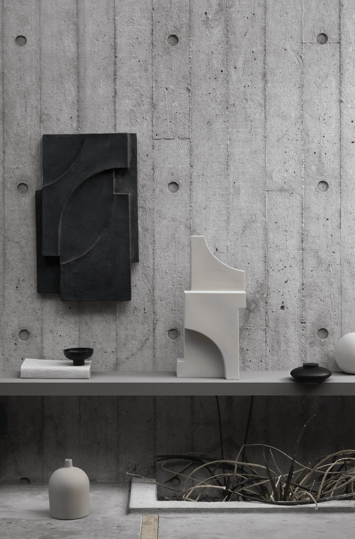 Serif Sculpture Earthenware - Kristina Dam - Art + Objects - HORNE