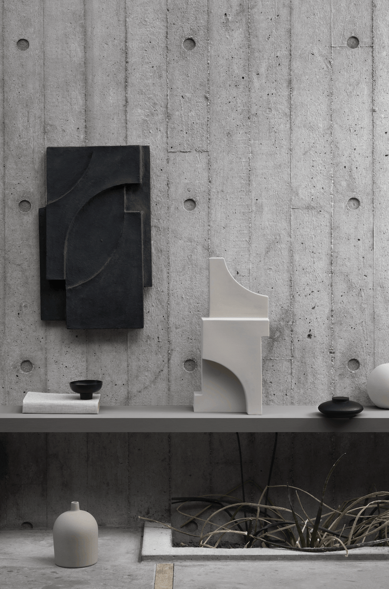 Serif Sculpture Earthenware - Kristina Dam - Art + Objects - HORNE