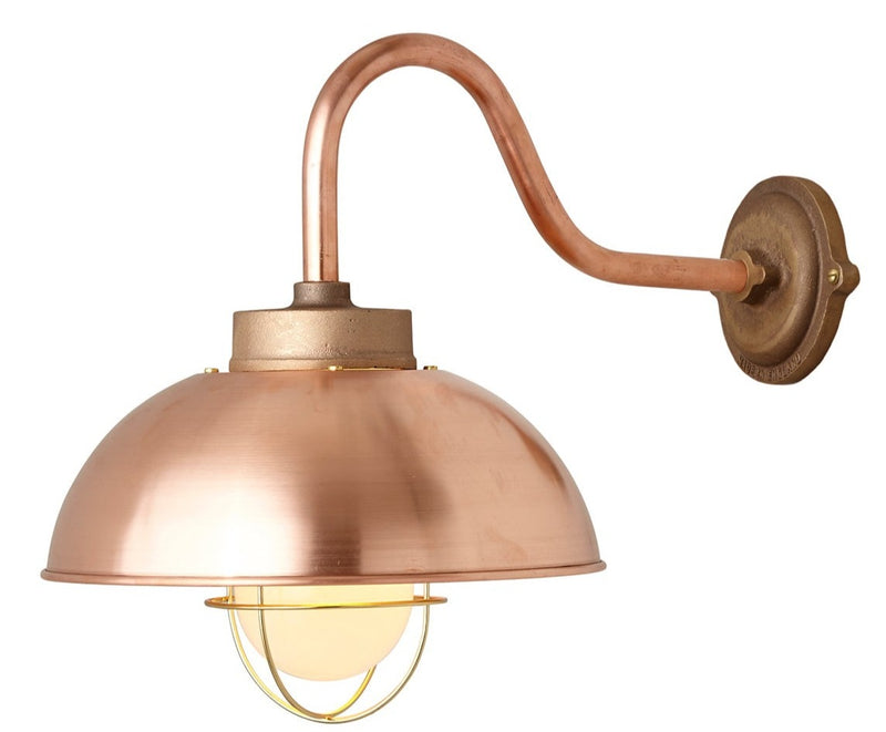 Shipyard Wall Light - Davey Lighting - Outdoor Lights - Galvanized Steel, Clear Glass - HORNE